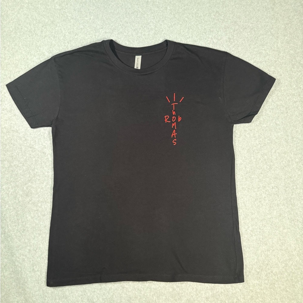 Rob Thomas Pinnacle Tour Black and Red Short Sleeve T Shirt US Large